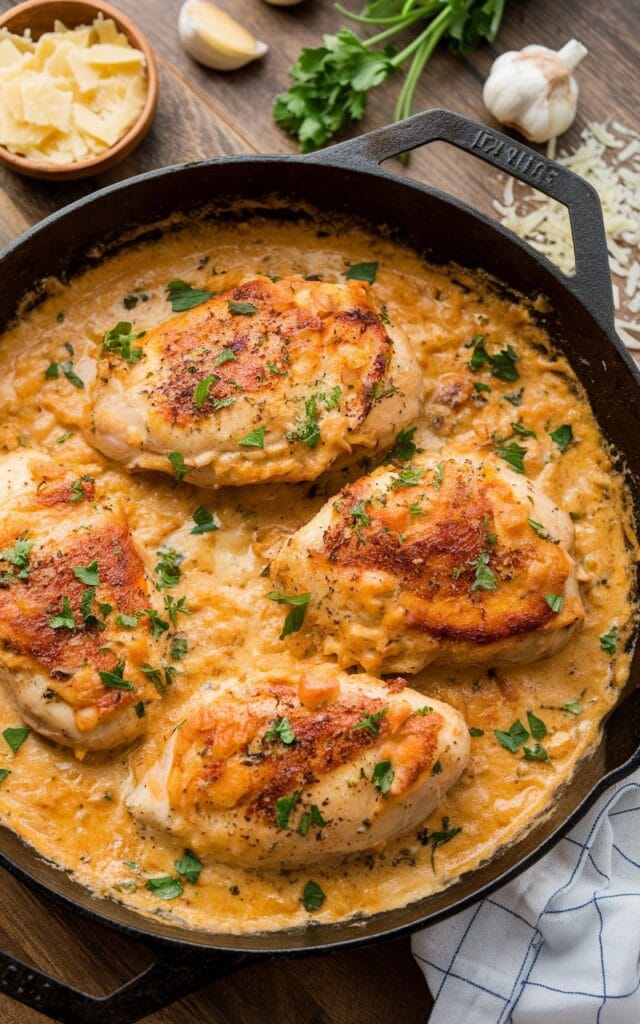 Creamy Garlic Parmesan Chicken