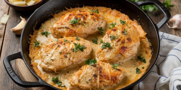 Creamy Garlic Parmesan Chicken – A Easy 30-Minute Dinner Winner!